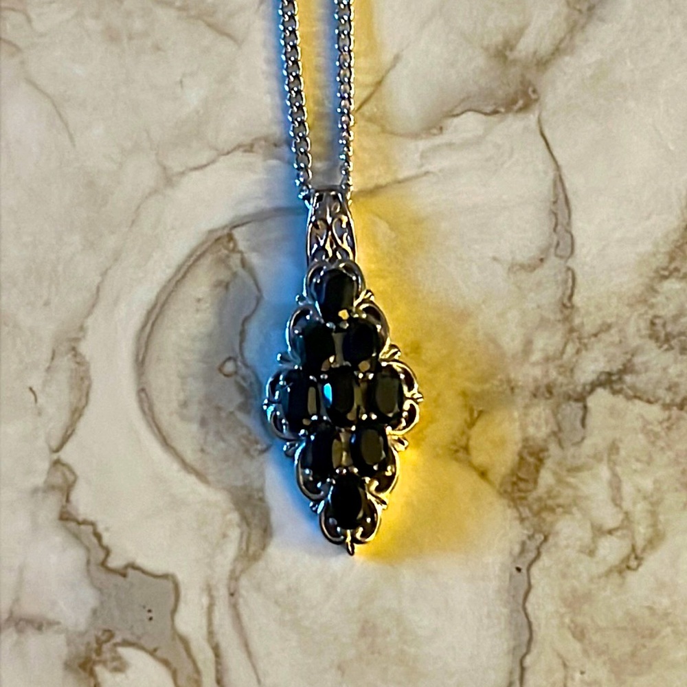 Black Spinel Necklace